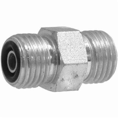 Union Connector, 1 X 171612 Nominal, Male ORFS, 6000 Psi, Steel